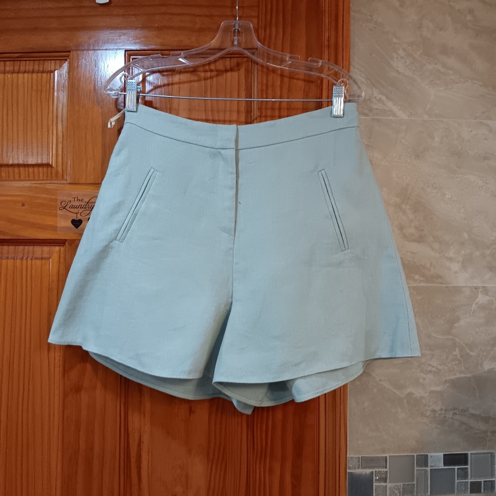 NWT Valentino Light Blue Shorts Size 42